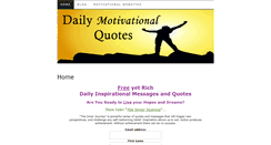 Desktop Screenshot of daily-motivational-quotes.com